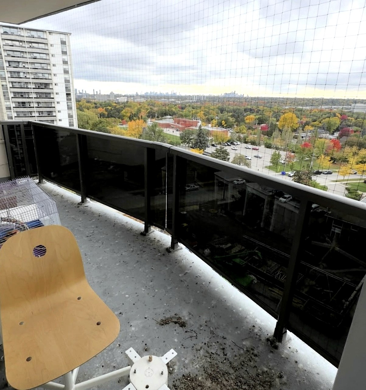 Cleaner Balconies. Safer Living. after balcony cleaning and bird proofing